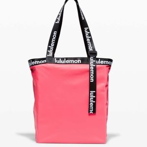 Lululemon "The Rest is Written" Tote Bag - Guava Pink